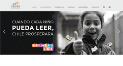 Desktop Screenshot of fundacioncrecer.net